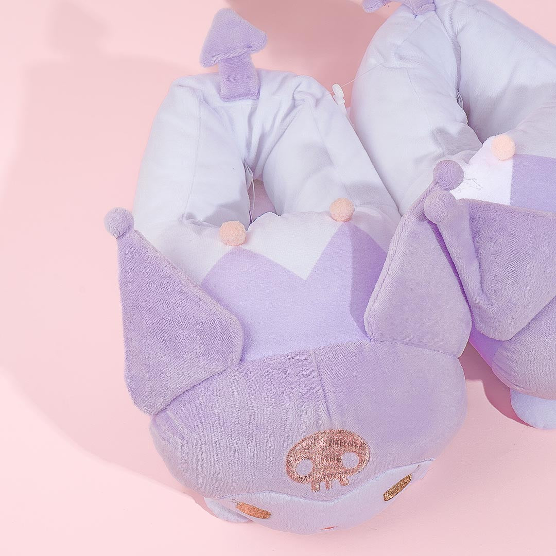 Kuromi Plush Slippers