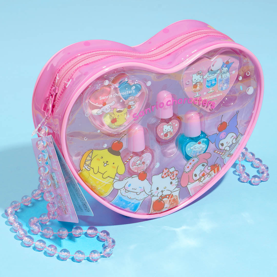 Sanrio Characters Fruit Soda Makeup Set With Bag