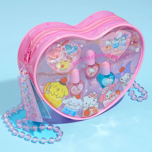 Sanrio Characters Fruit Soda Makeup Set With Bag