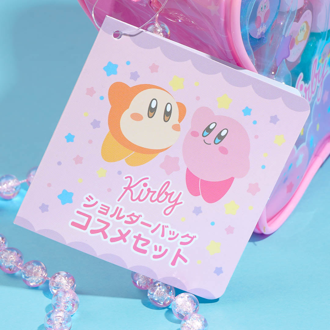 Kirby & Waddle Dee Star Makeup Set With Bag