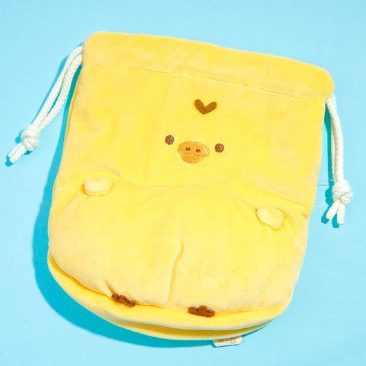 Kiiroitori 3D Drawstring Pouch