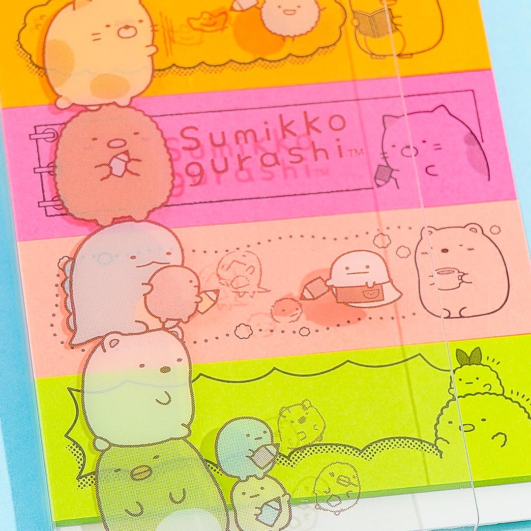 Sumikko Gurashi Neon Index Tab Sticky Notes