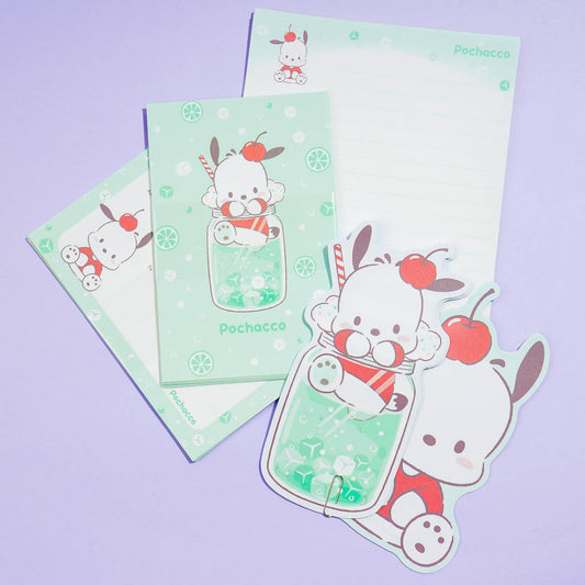 Pochacco Cherry Soda Letter Set