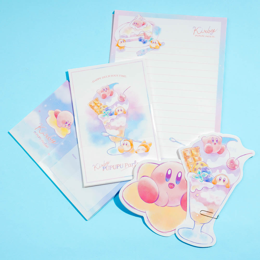 Kirby Yummy Parfait Letter Set