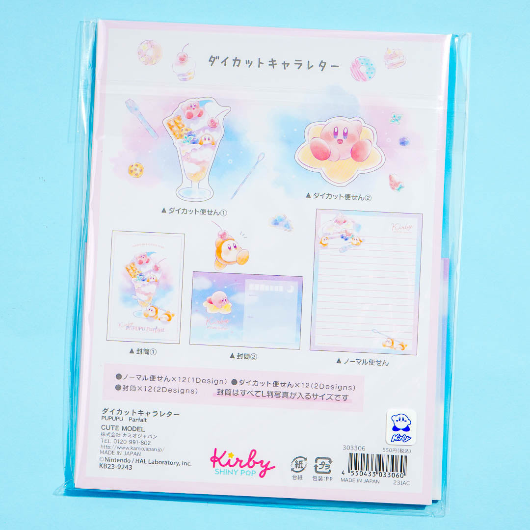 Kirby Yummy Parfait Letter Set