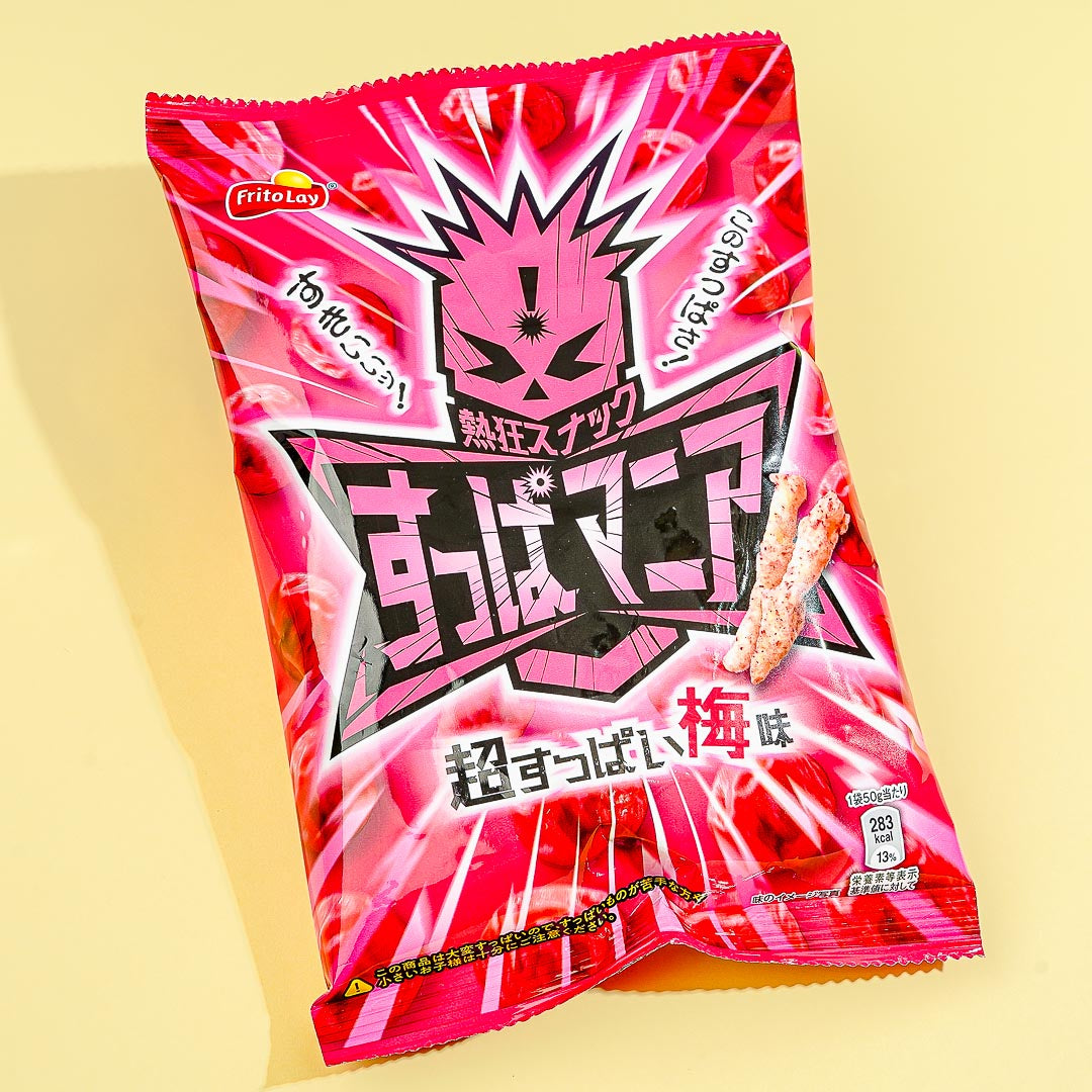 Frito-Lay Sour Mania Corn Snacks - Super Sour Plum