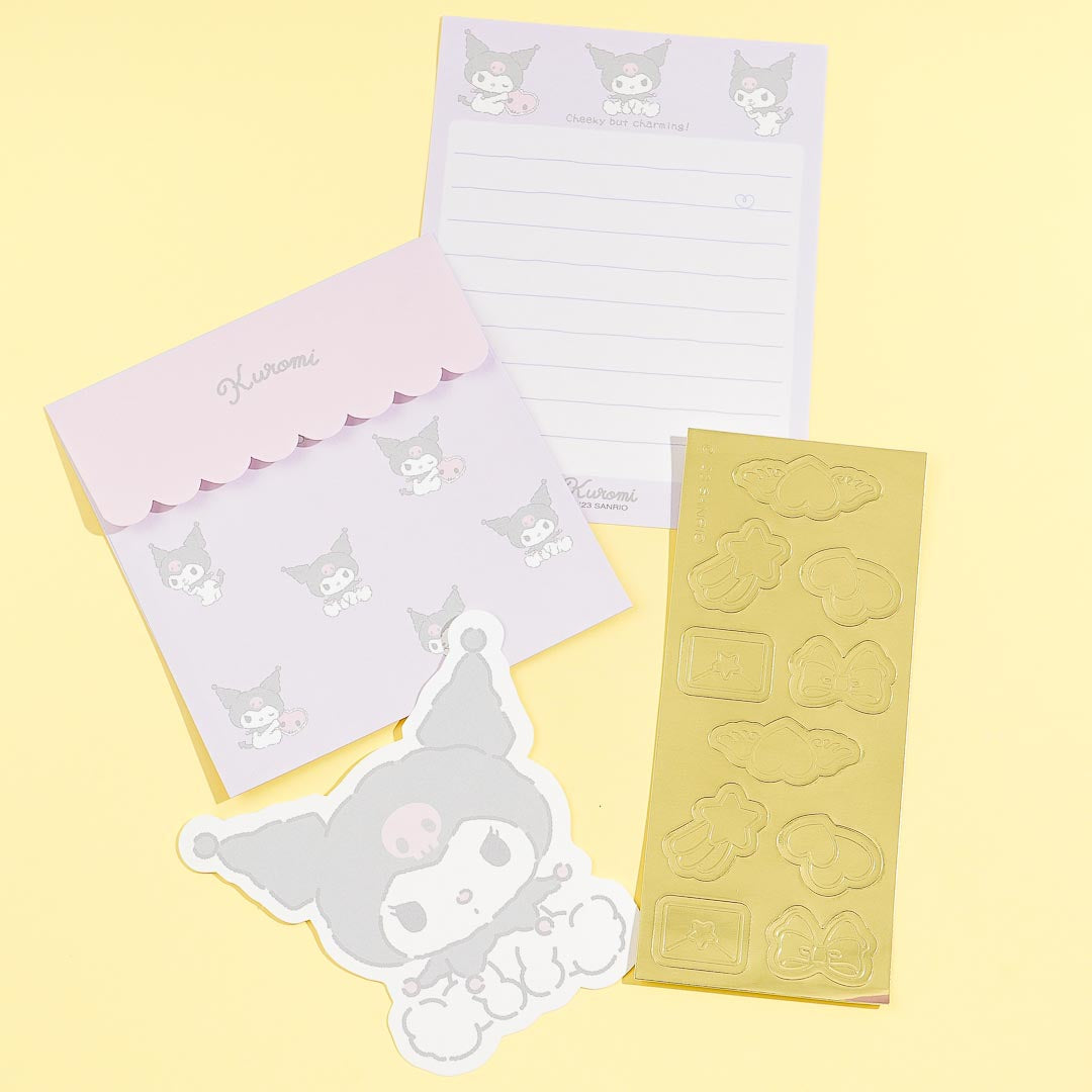 Kuromi Pastel Day Mini Letter Set