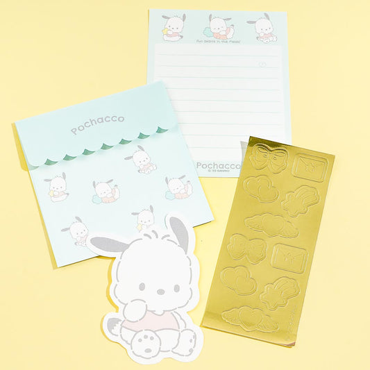 Pochacco Pastel Day Mini Letter Set