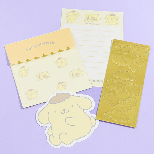 Pompompurin Pastel Day Mini Letter Set