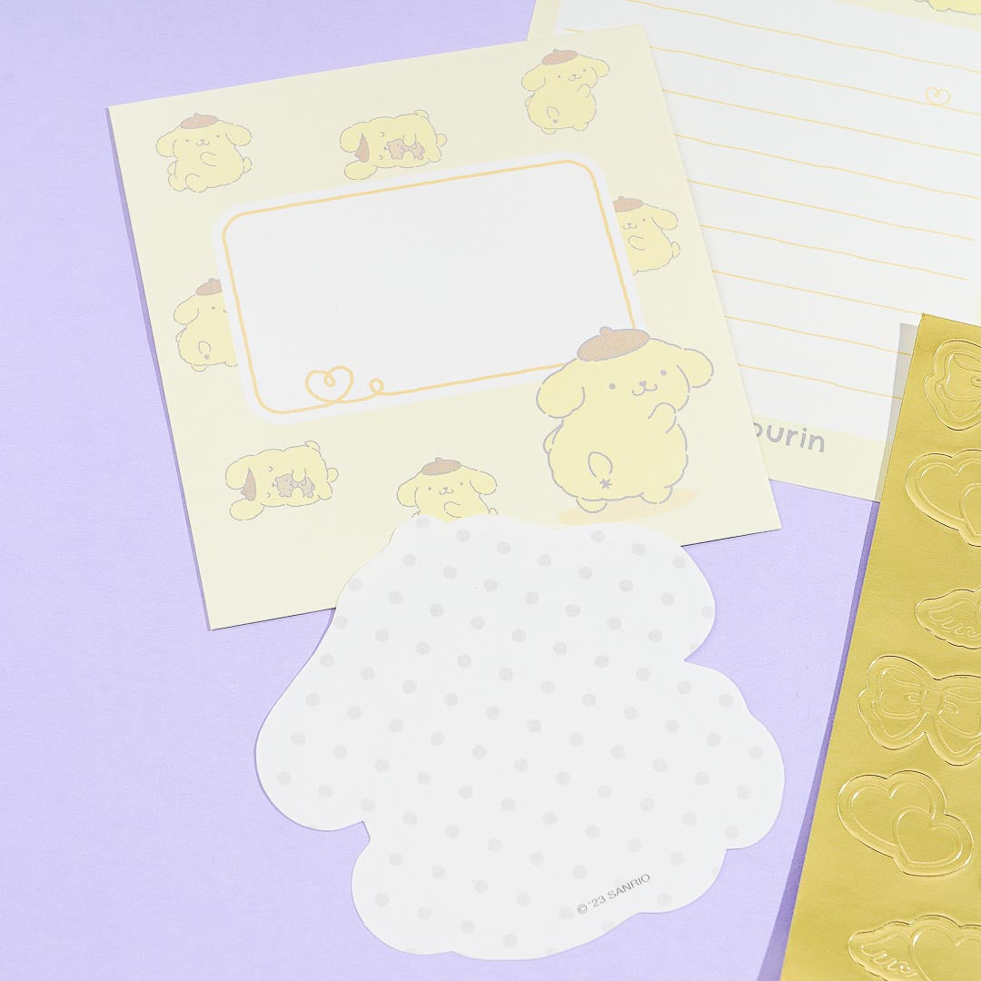 Pompompurin Pastel Day Mini Letter Set