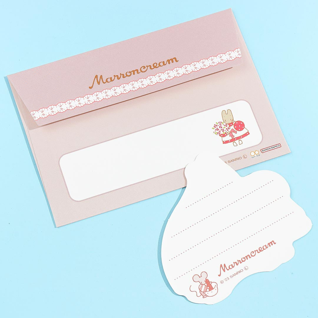 Marron Cream & Friends Retro Time Mini Letter Set