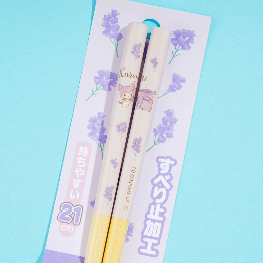 Kuromi & Baku Lavender Chopsticks