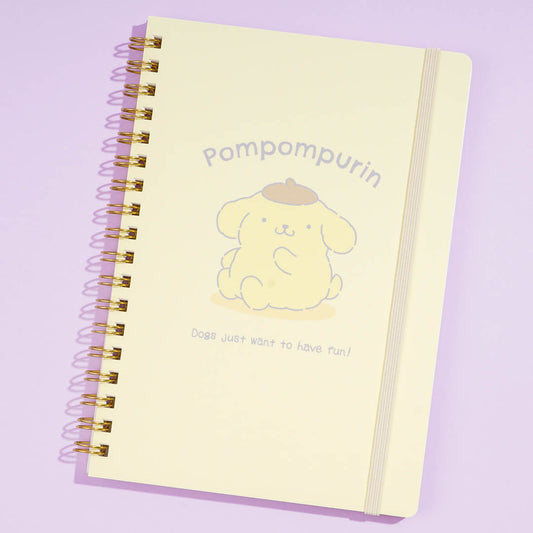 Pompompurin Fun Dog B6 Notebook