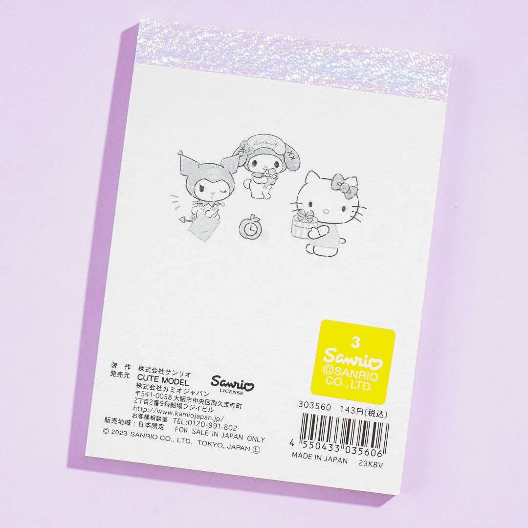 Hello Kitty 50th Anniversary Friendship Memo Pad