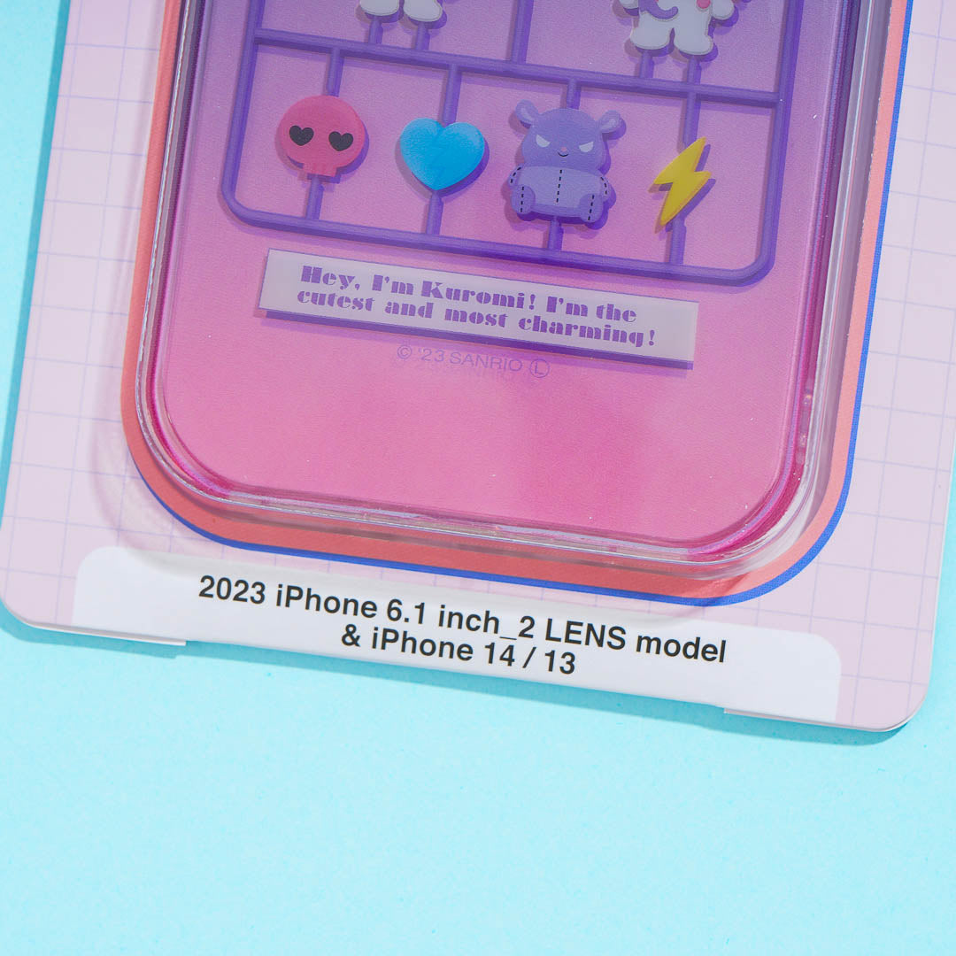 Kuromi Toy Frame Phone Case for iPhone 14 / 13