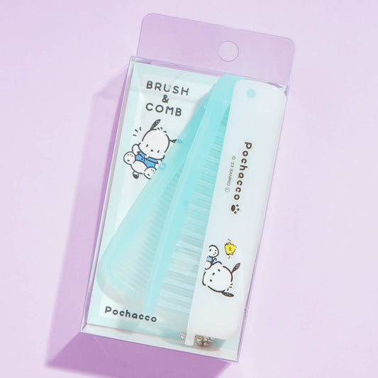 Pochacco Playtime Folding Brush & Comb