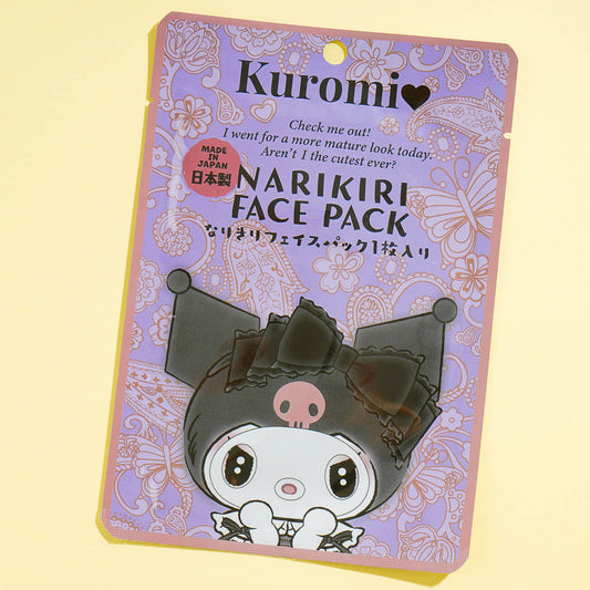 Kuromi Narikiri Paisley Face Pack