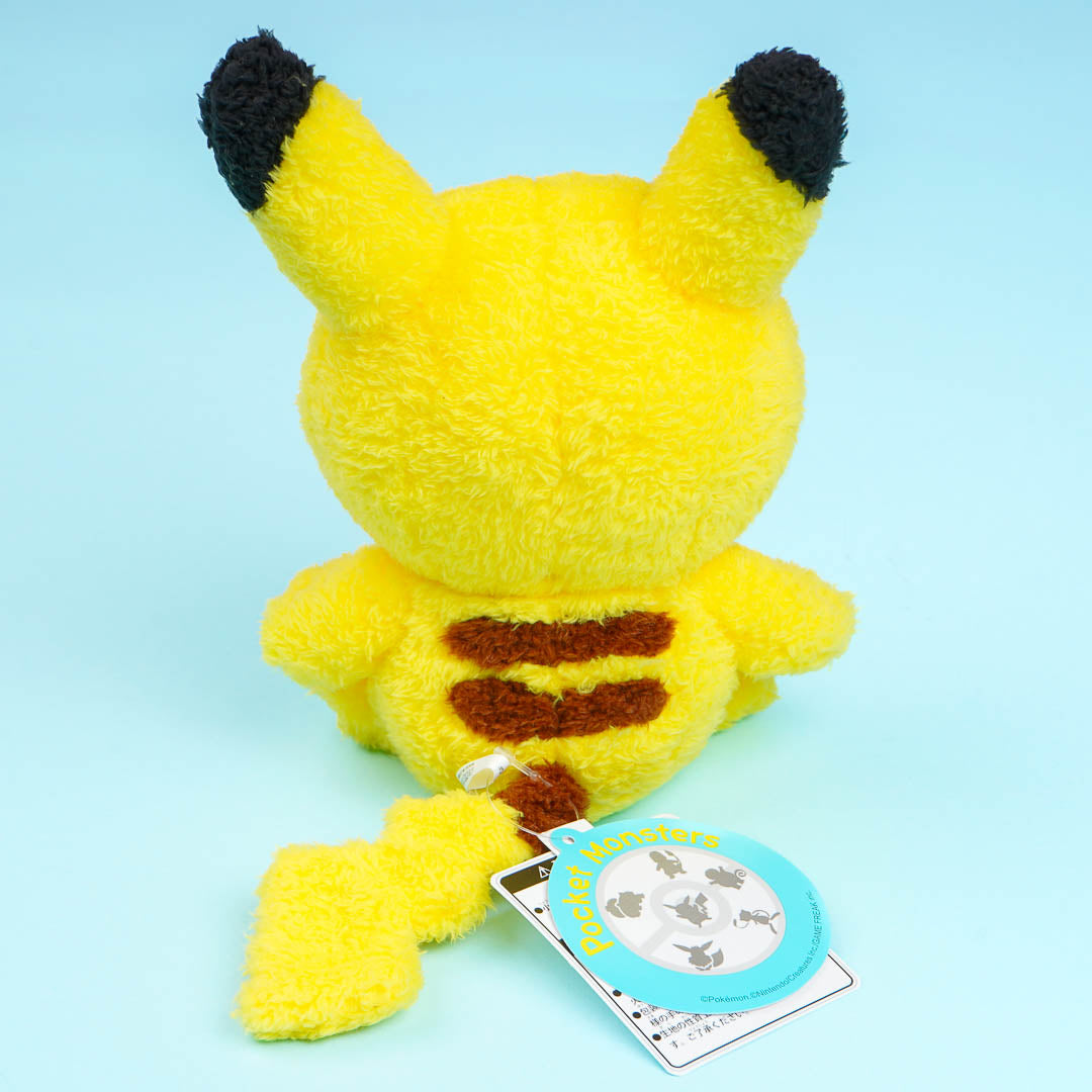 Pokemon Mokomoko Plushie - Pikachu / Medium