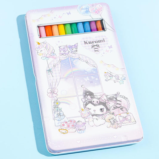 Kuromi Cheeky Colored Pencil Set