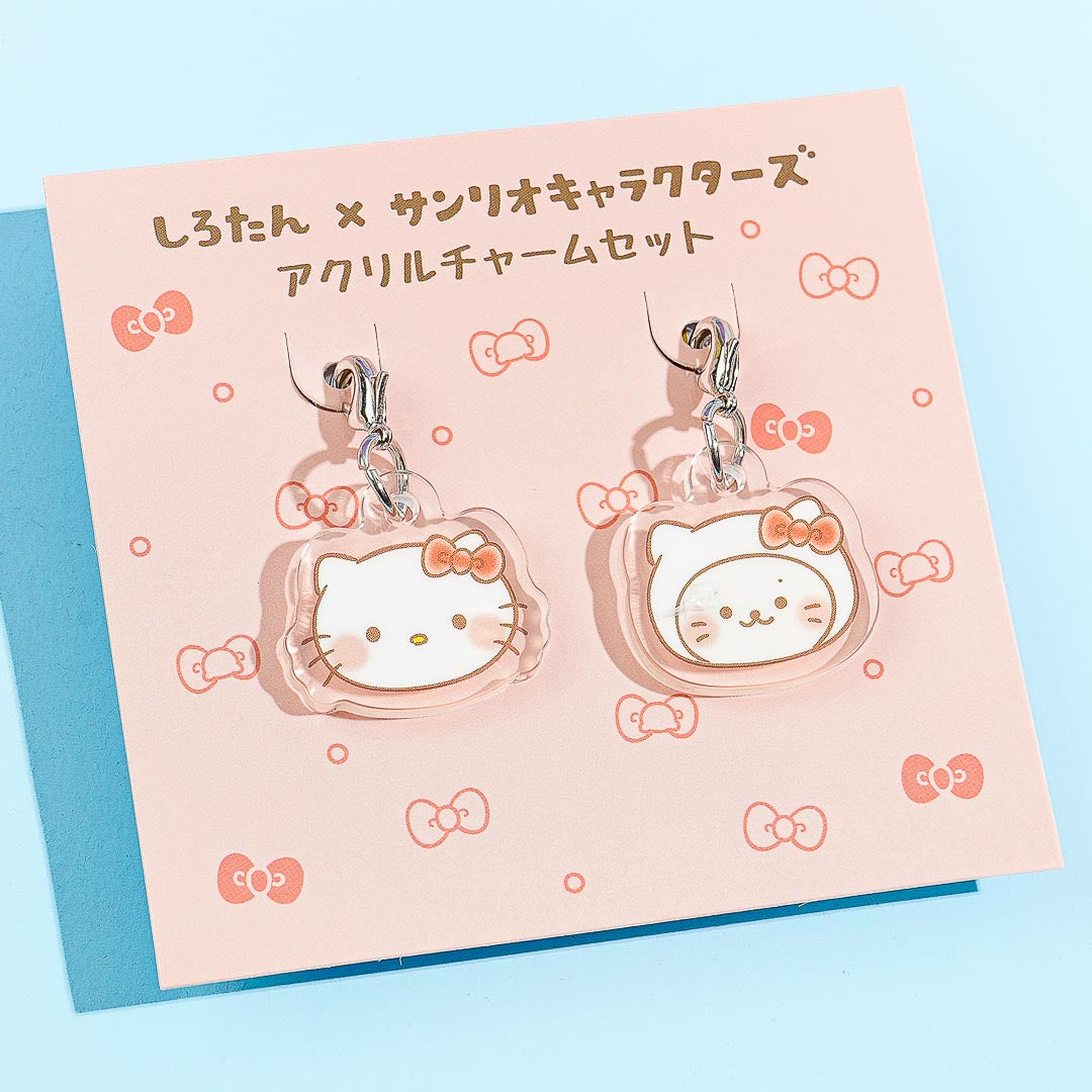 Hello Kitty x Sirotan Acrylic Charm Set