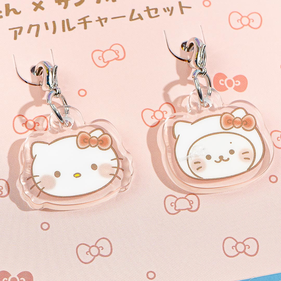Hello Kitty x Sirotan Acrylic Charm Set