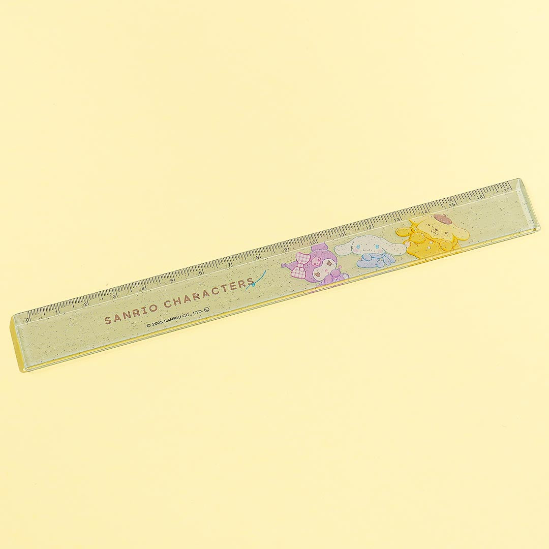 Sanrio Characters Fluffy Friends Ruler