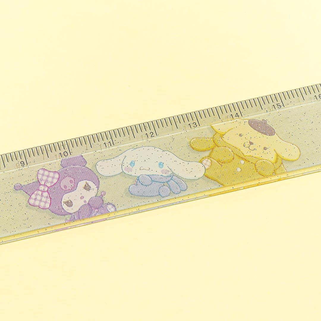 Sanrio Characters Fluffy Friends Ruler