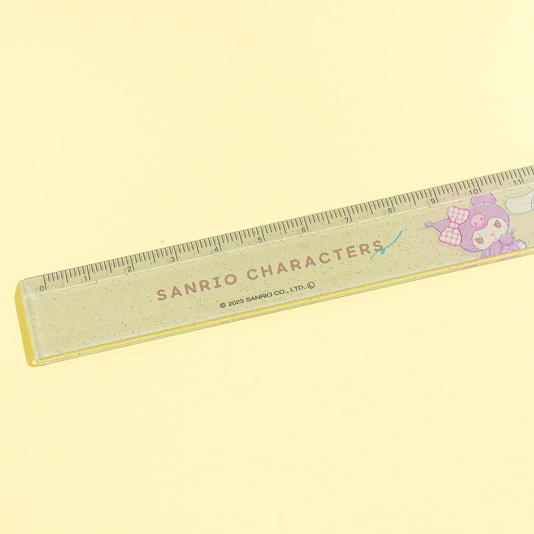 Sanrio Characters Fluffy Friends Ruler