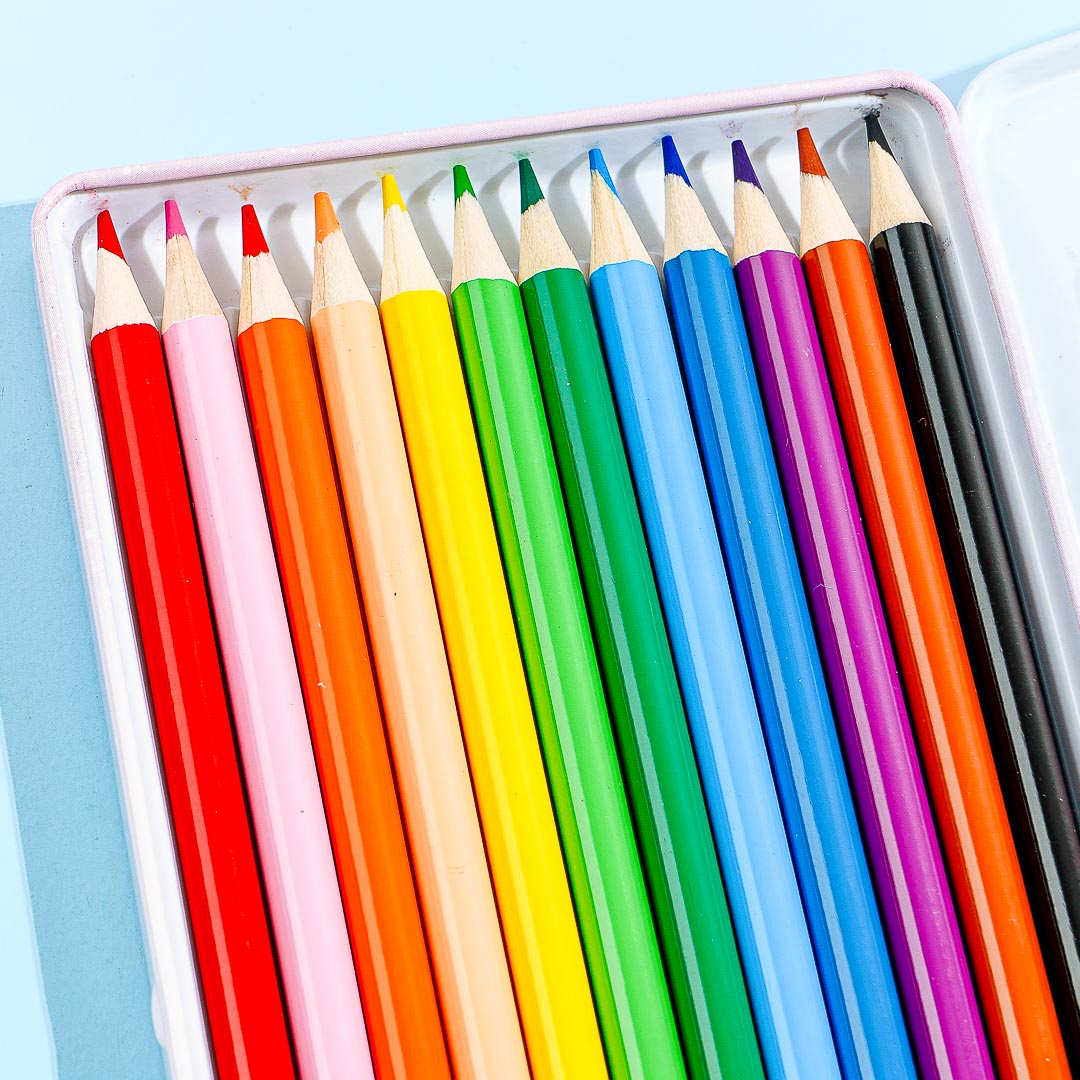 Kuromi Cheeky Colored Pencil Set