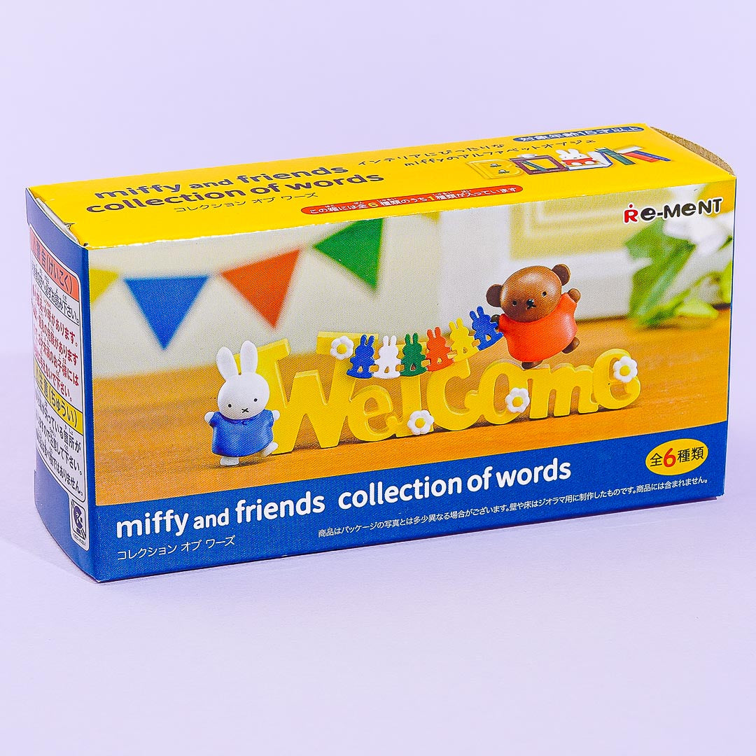 Re-ment Miffy and Friends Collection of Words