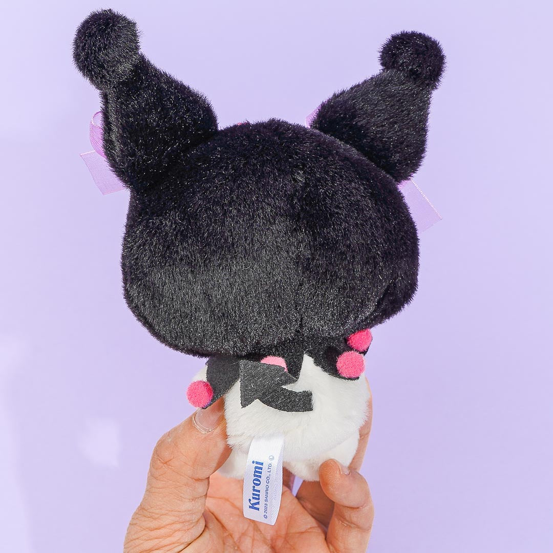 Kuromi Twinprism Plushie - Black / Medium