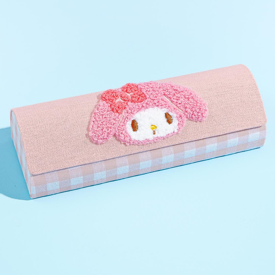 My Melody Pink Gingham Eyeglass Case