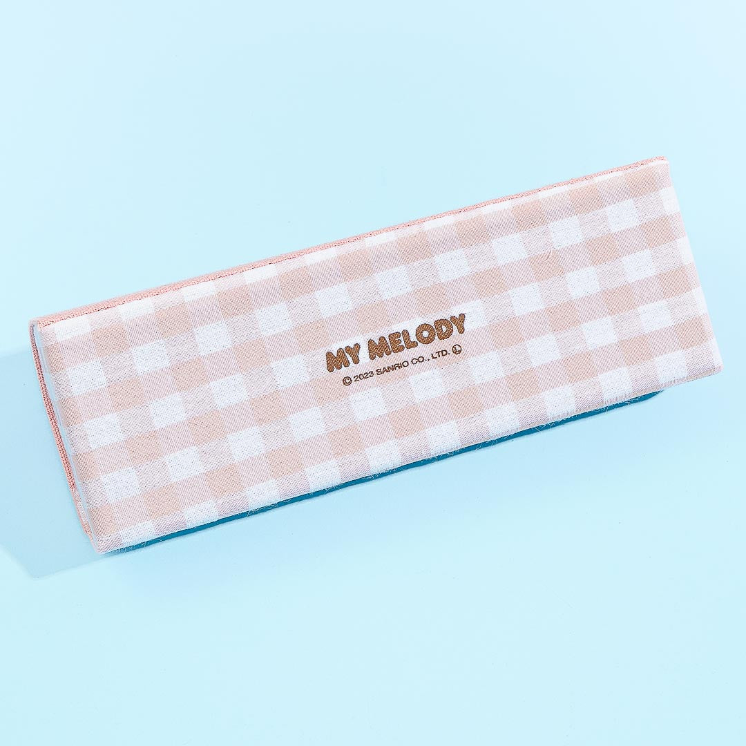 My Melody Pink Gingham Eyeglass Case