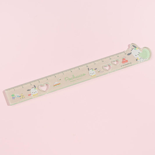 Pochacco Heart Punch Ruler