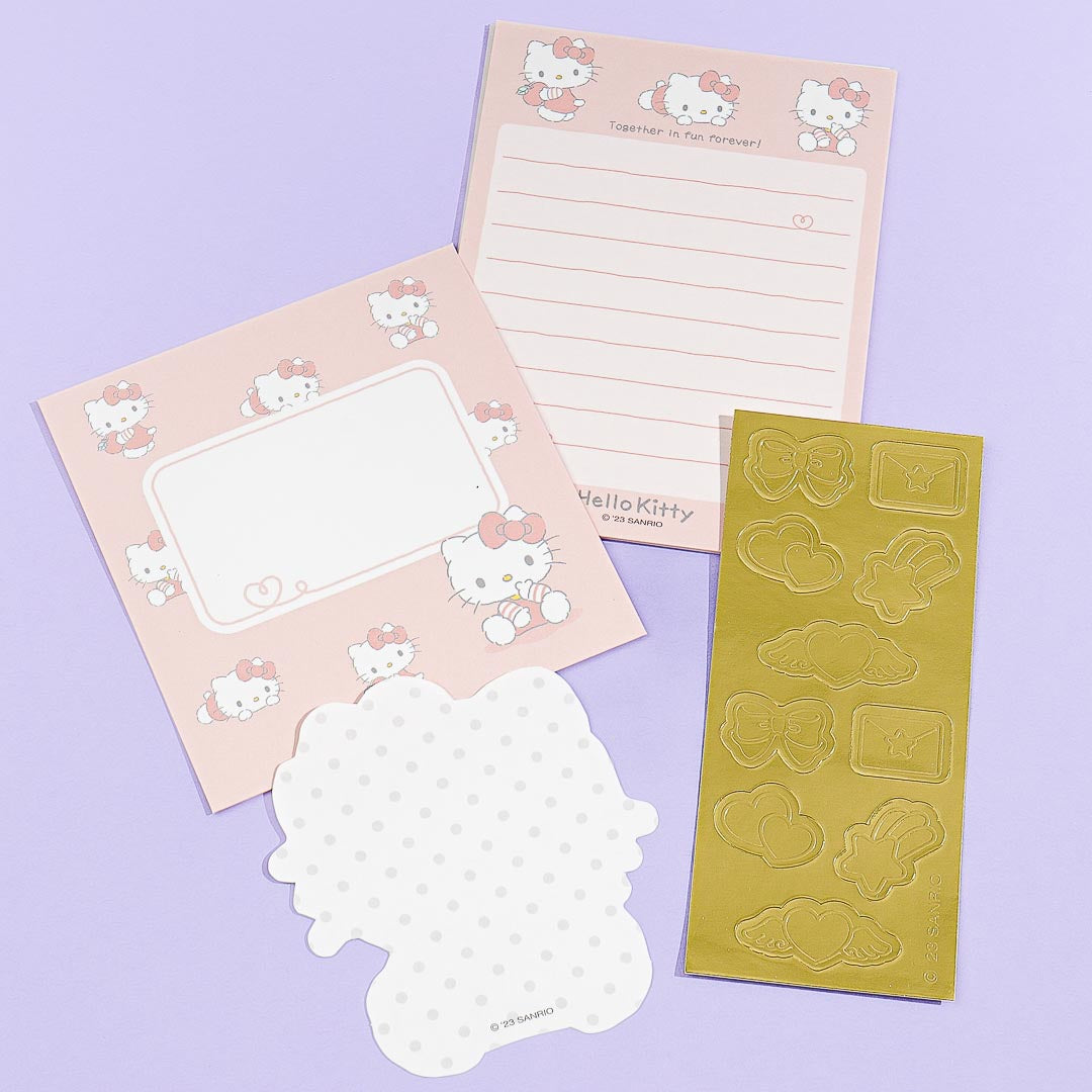 Hello Kitty Pastel Day Mini Letter Set