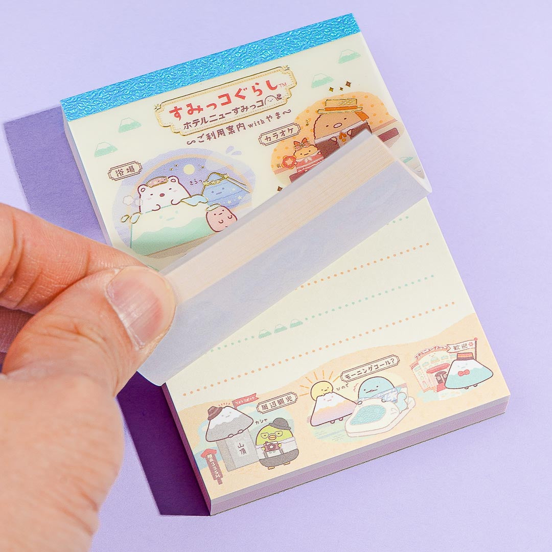 Sumikko Gurashi Hotel Yama Vacation Mini Memo Pad