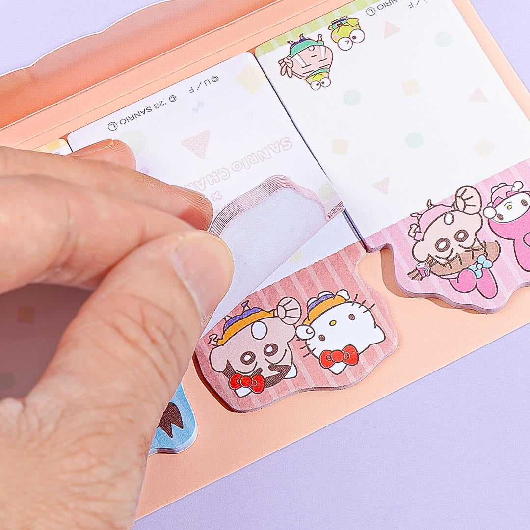 Sanrio Characters x Crayon Shin-Chan Sticky Notes Set