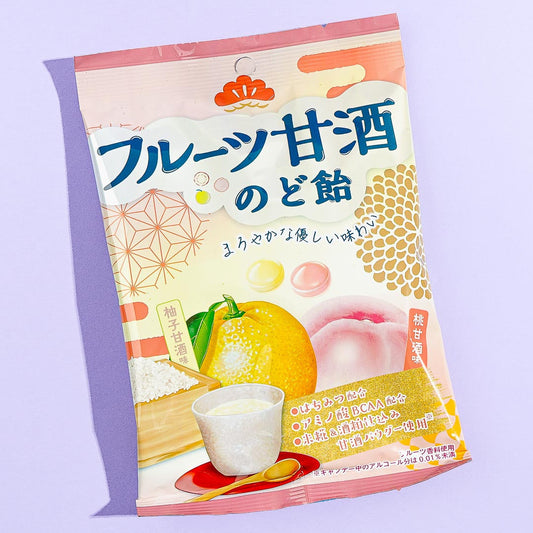 Senjaku Fruit Amazake Throat Candy - Yuzu & Peach