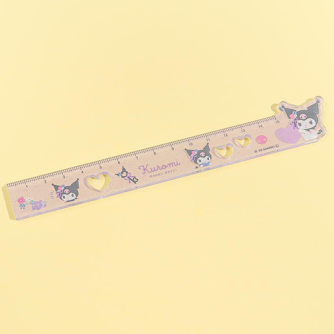 Kuromi Heart Punch Ruler