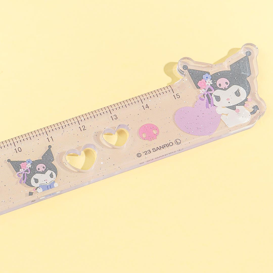 Kuromi Heart Punch Ruler