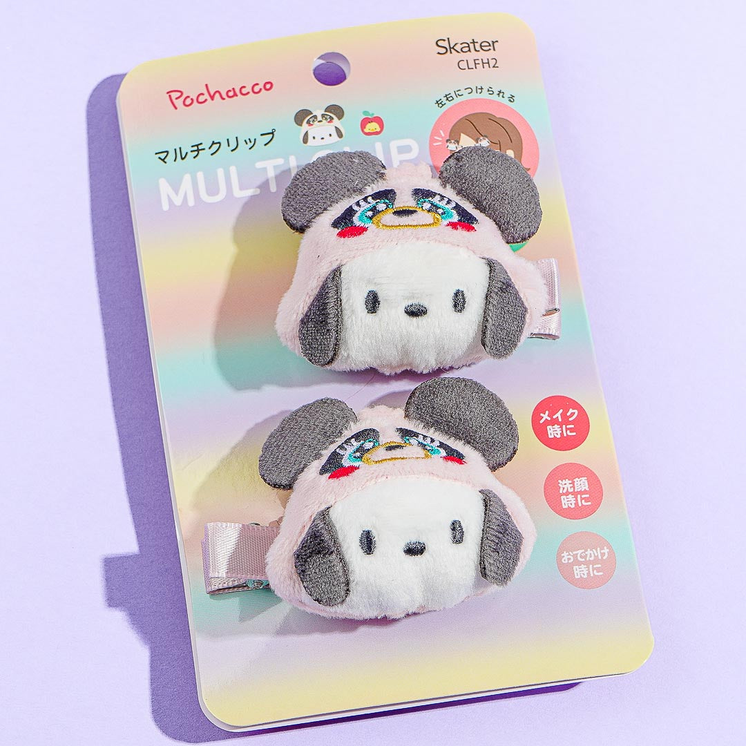 Pochacco Bear Hair Clips