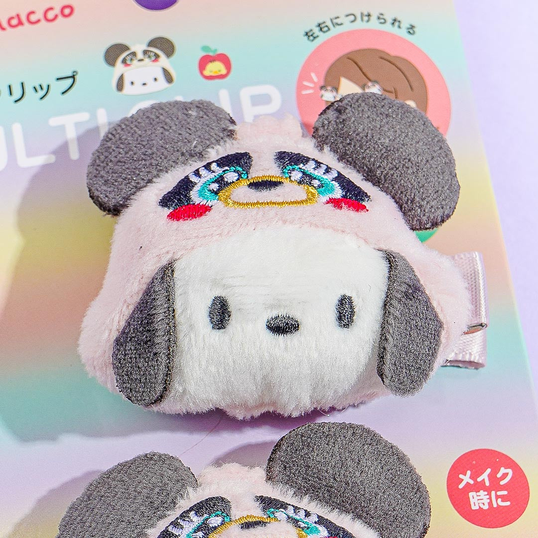 Pochacco Bear Hair Clips