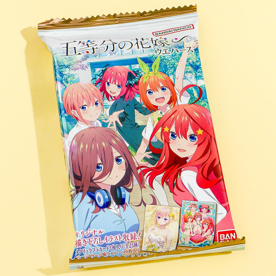 The Quintessential Quintuplets Graduation Day Wafer With Card