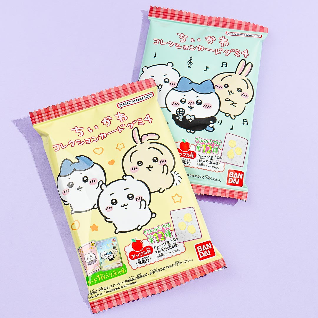 Chikawa Collection Card 4 With Gummy