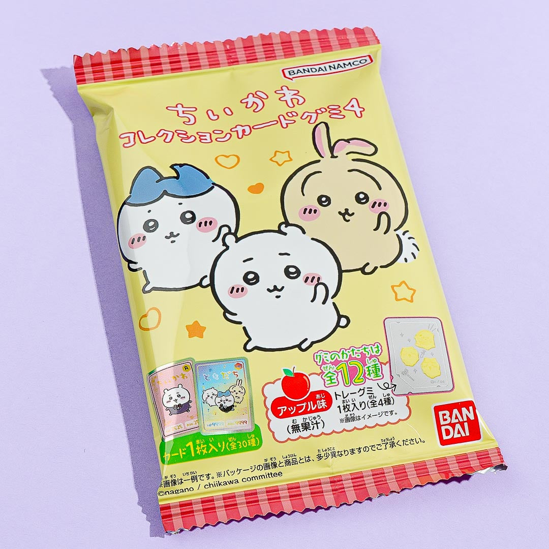 Chikawa Collection Card 4 With Gummy