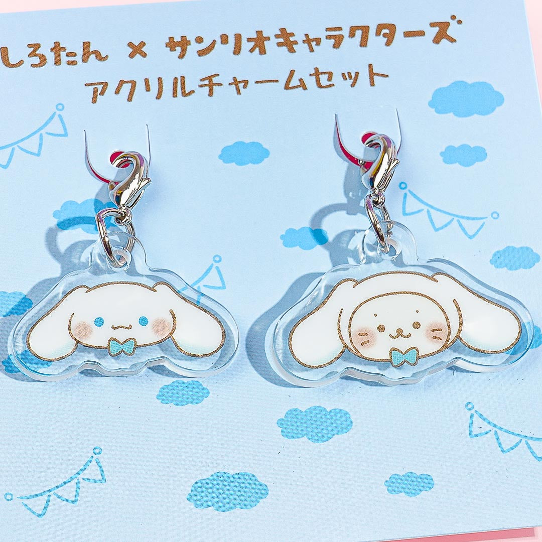 Cinnamoroll x Sirotan Acrylic Charm Set