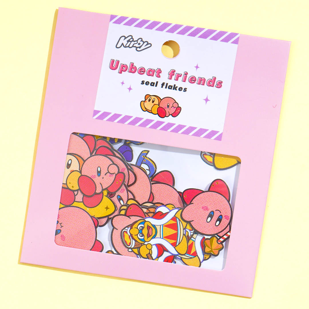Kirby Upbeat Friends Sticker Flakes