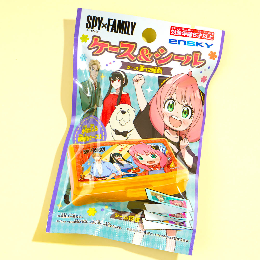 SPY x FAMILY Collectible Case With Stickers