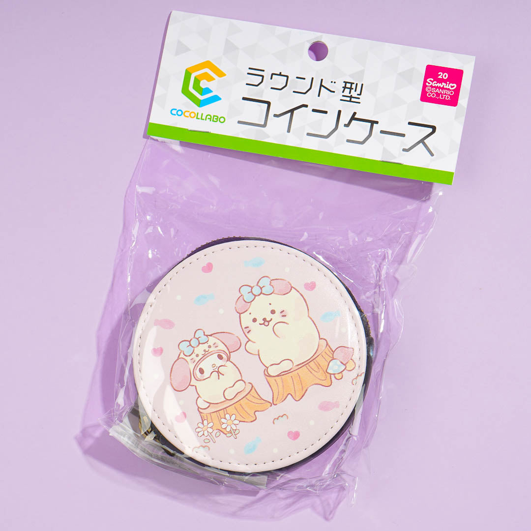 Sirotan x Sanrio Characters Round Coin Purse - My Melody