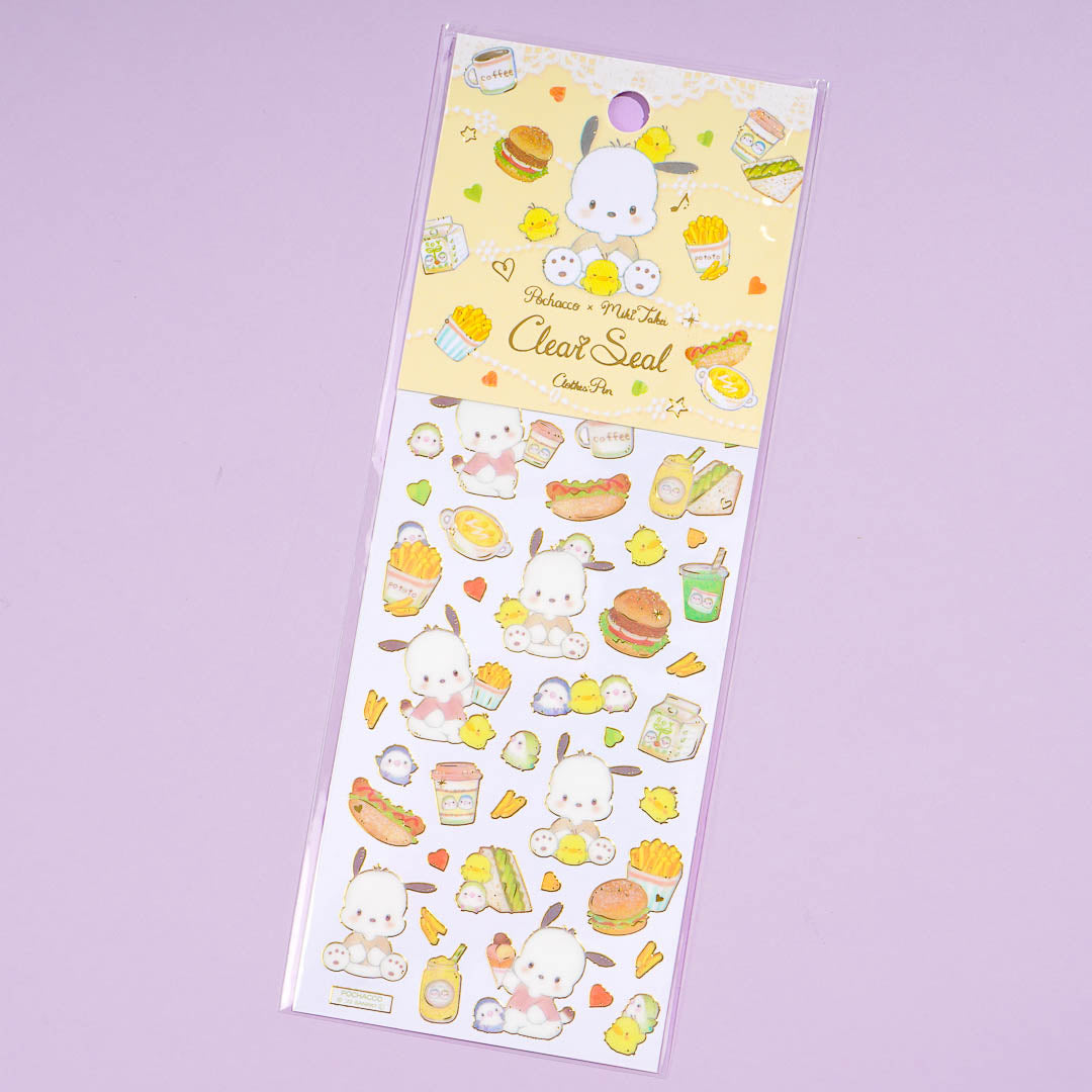 Pochacco x Miki Takei Stickers
